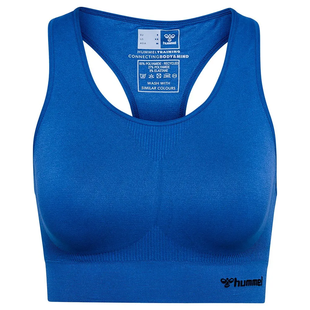 

Спортивный топ Hummel Tif seamless, синий