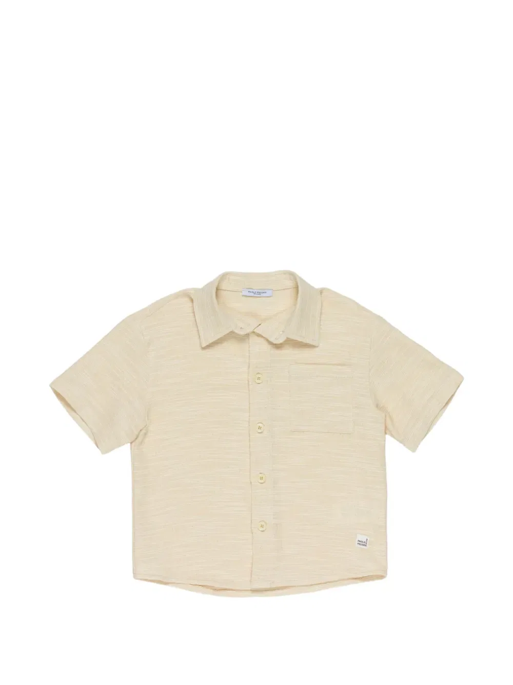 Рубашка с карманом Paolo Pecora Kids, нейтральный