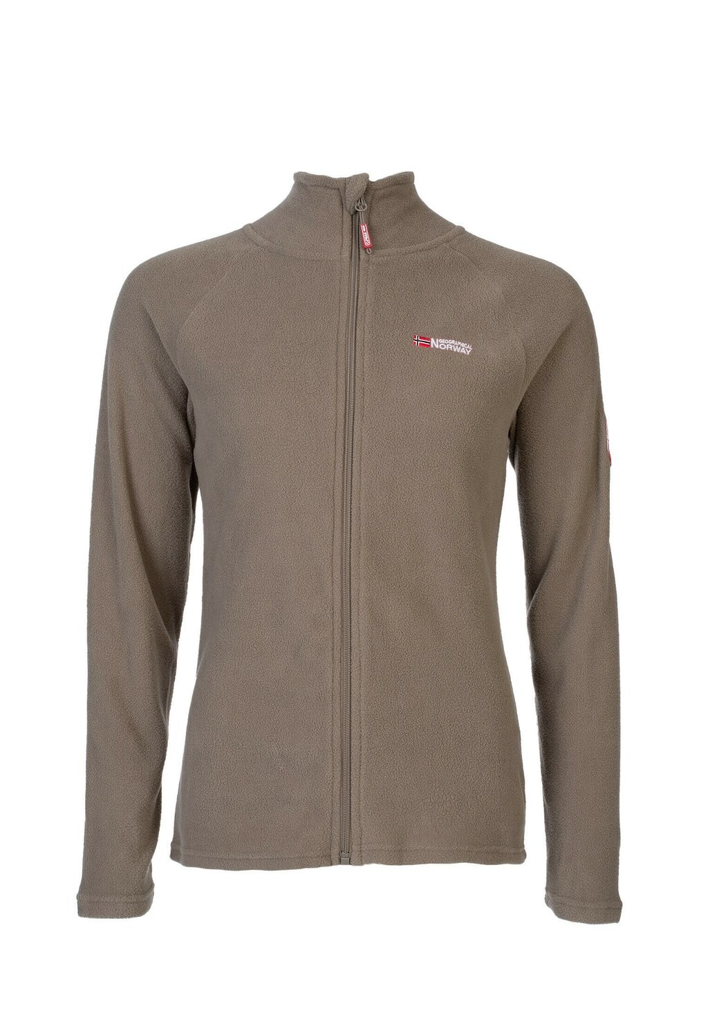 

Флисовая куртка Tortion Polar Geo Norway, цвет taupe