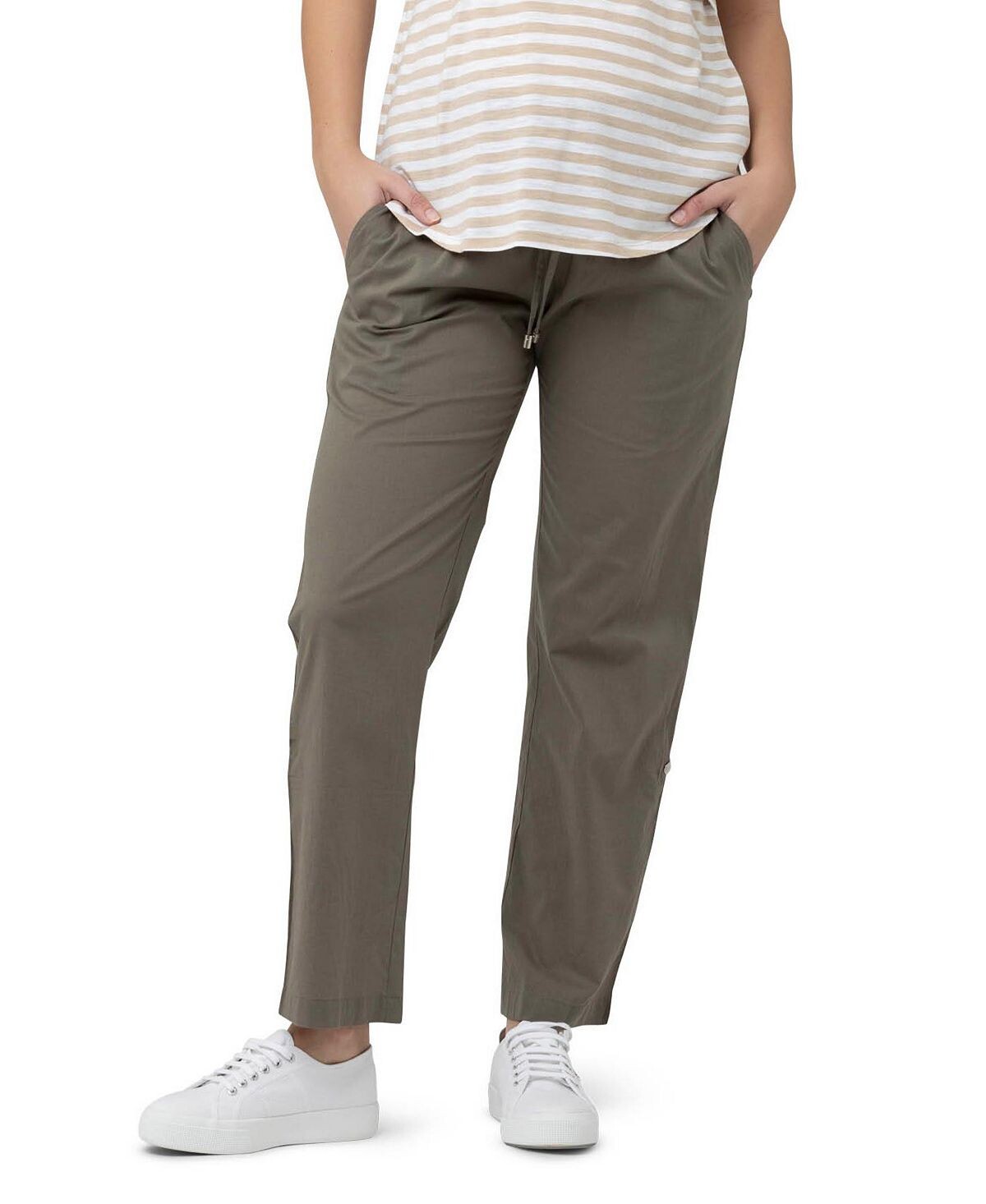 

Хлопковые брюки для беременных Philly Ripe Maternity