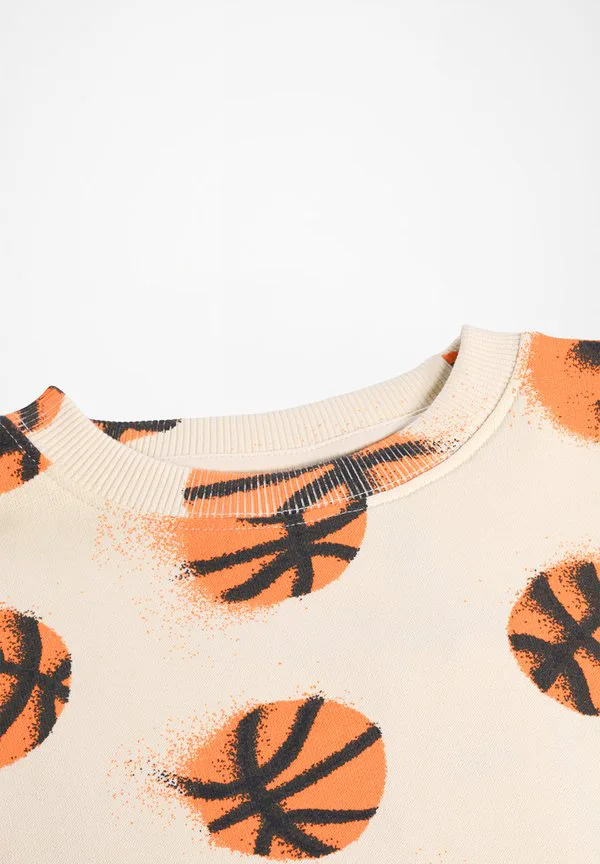Толстовка унисекс monti Molo, Beige/Orange — фото 4