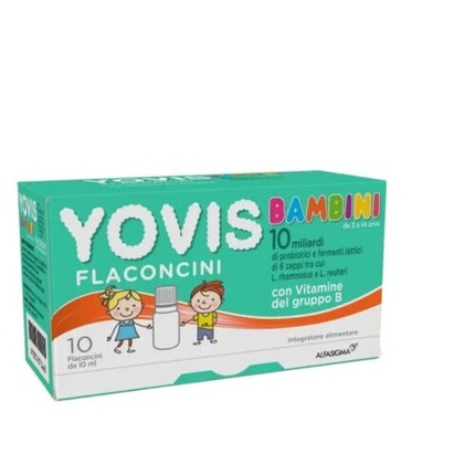 

Пробиотическая добавка Yovis Children Banana 10 флаконов Alfasigma