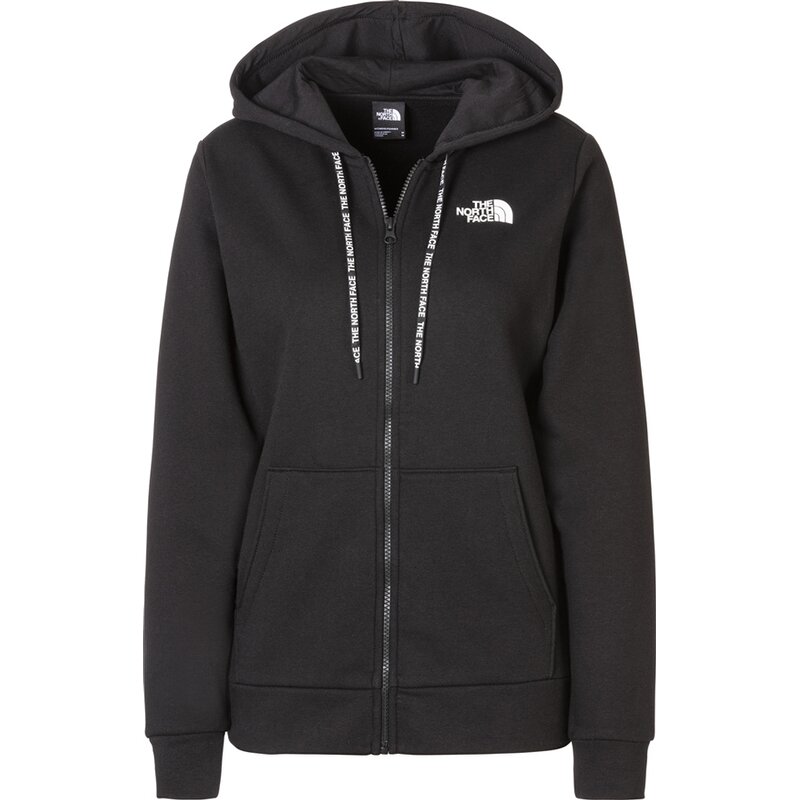 

Hooded sweatshirt w blanca peak poly cotton fz hd The North Face, черный