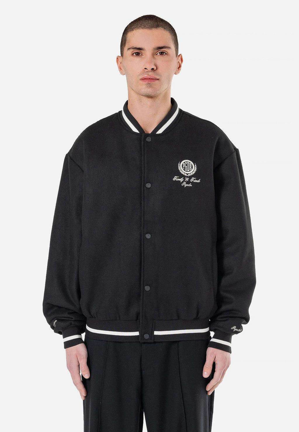 

Куртка-бомбер ATMORE VARSITY JACKET Pegador, черный