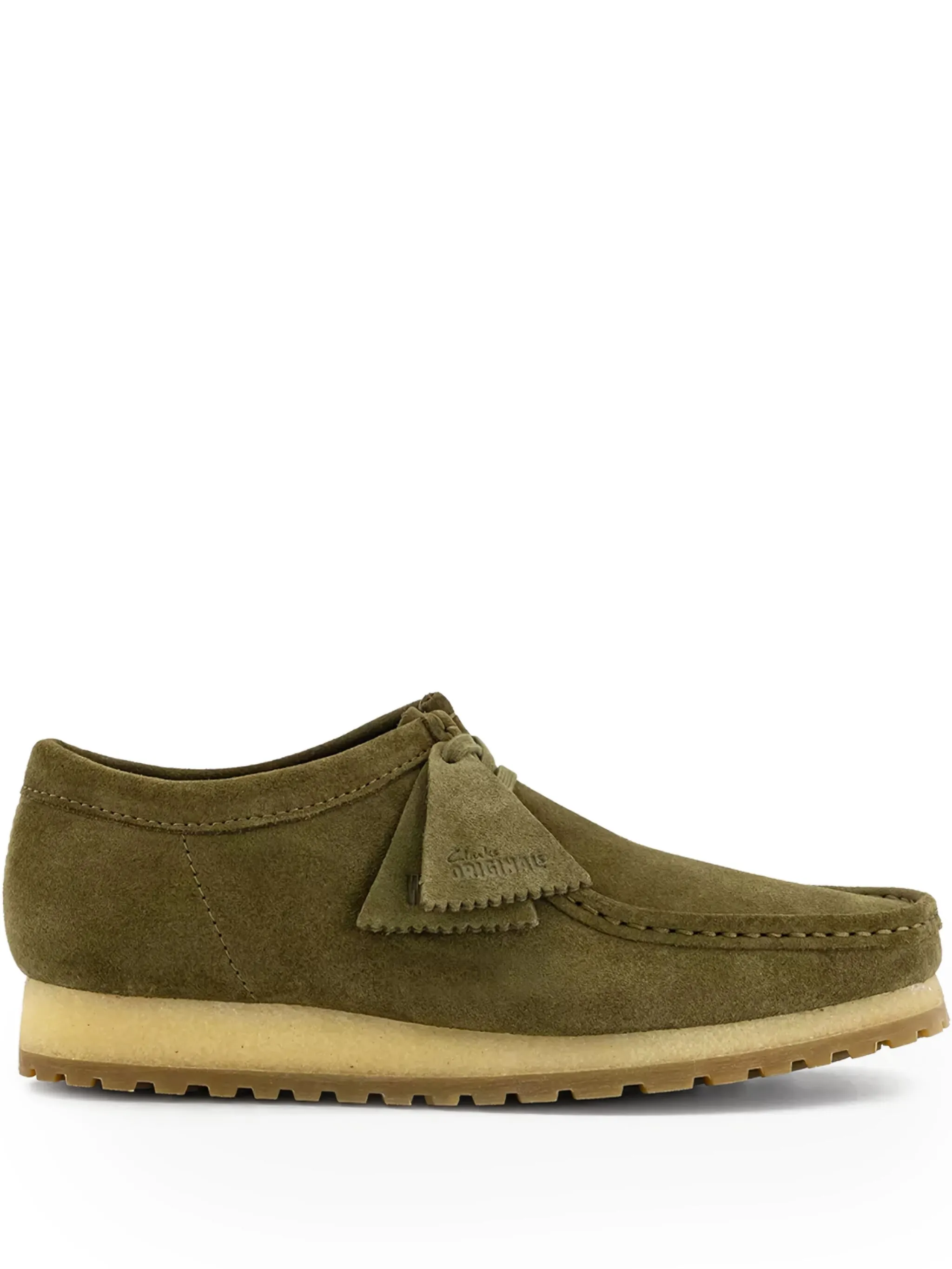 

Ботинки Wallabee RB на шнуровке Clarks Originals, зеленый