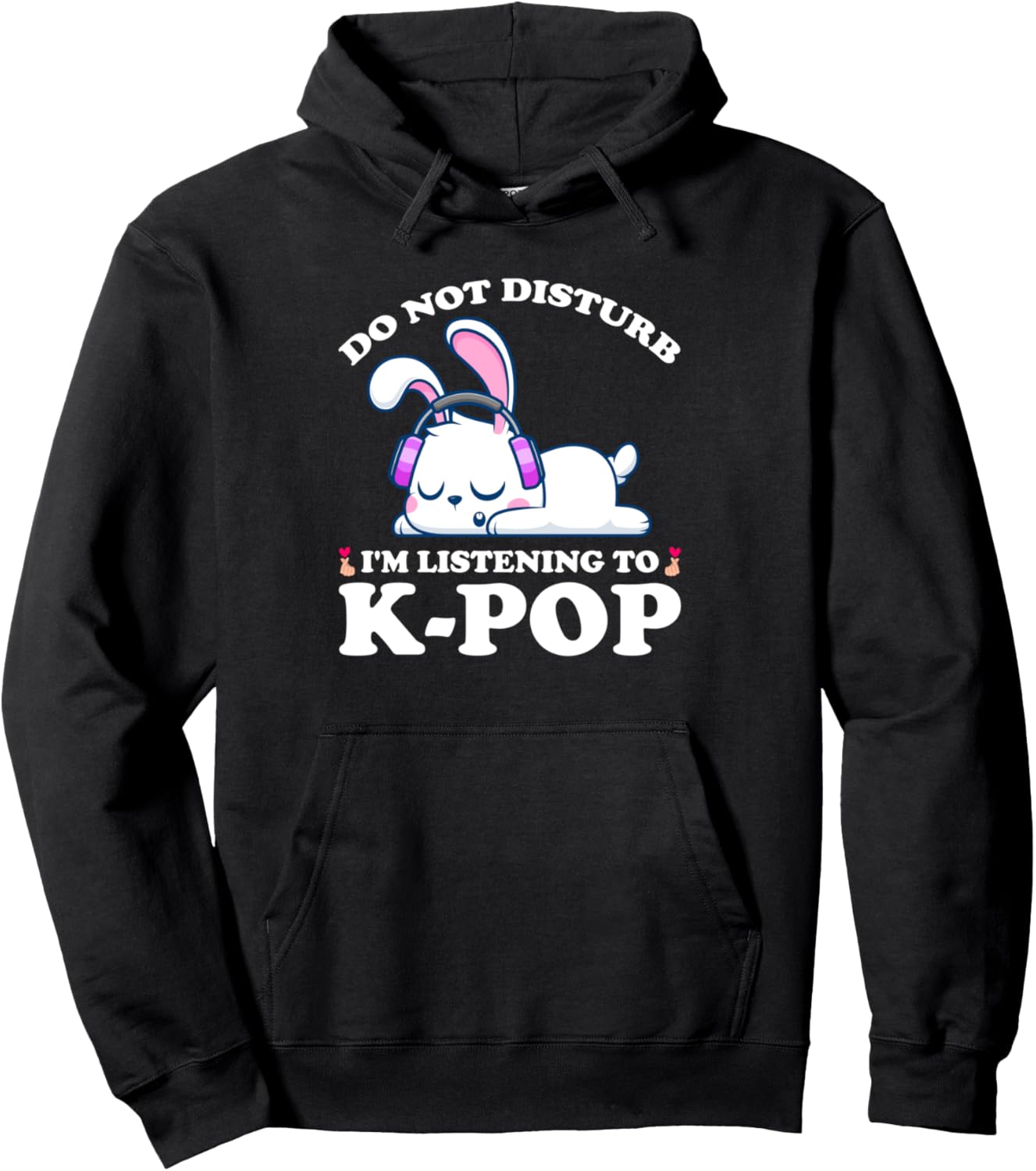

Не беспокойте меня, я слушаю K-POP. Толстовка K-Pop Merchandise Gifts, черный