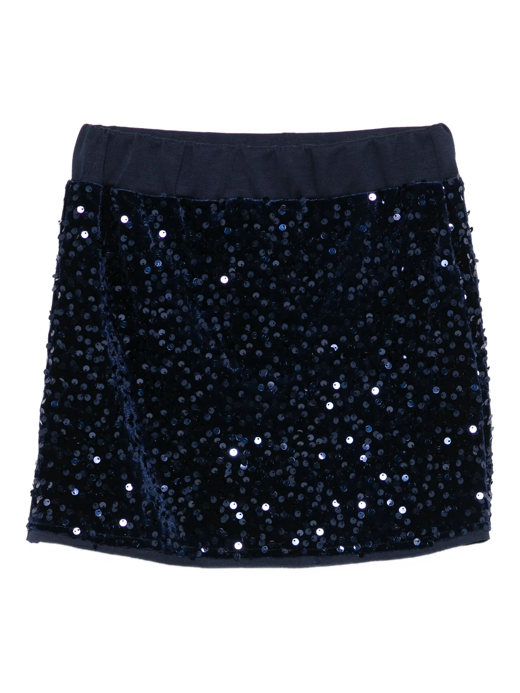

Юбка с пайетками Miss Grant Kids, синий