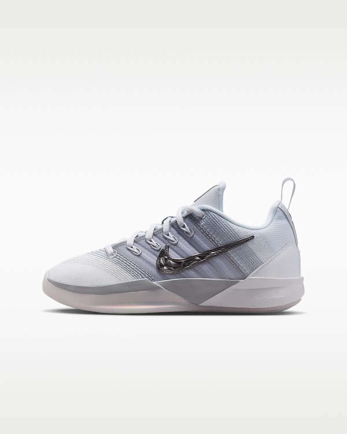 Детские баскетбольные кроссовки Sabrina 3 "Me vs. Me", White/Wolf Grey/Photon Dust/Metallic Dark Grey