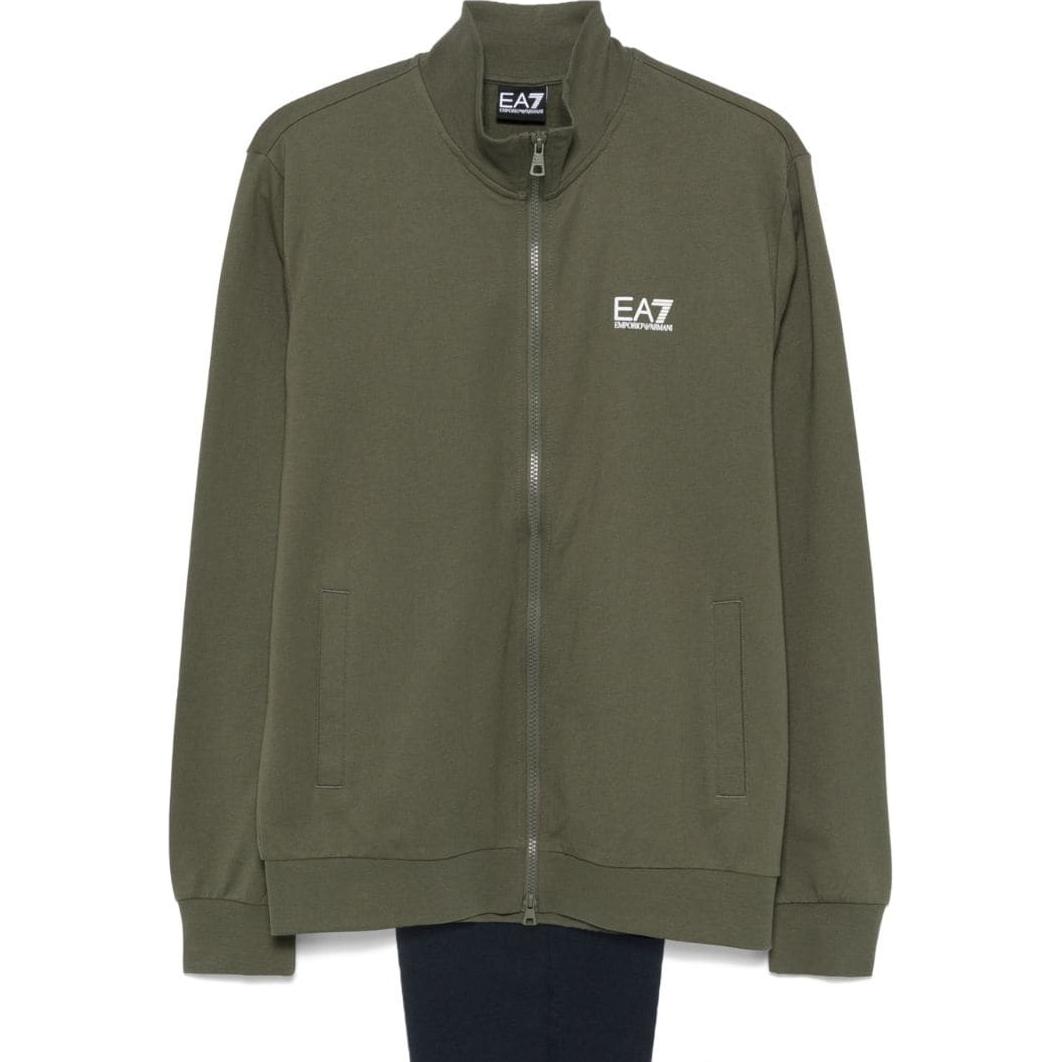 

Спортивный костюм с капюшоном ea7 и спортивные брюки EMPORIO ARMANI, зеленый