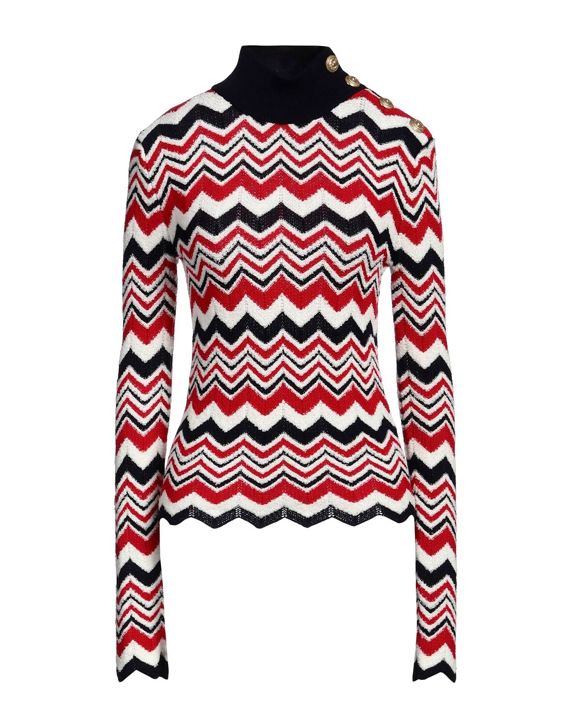 

Водолазка Balmain, красный