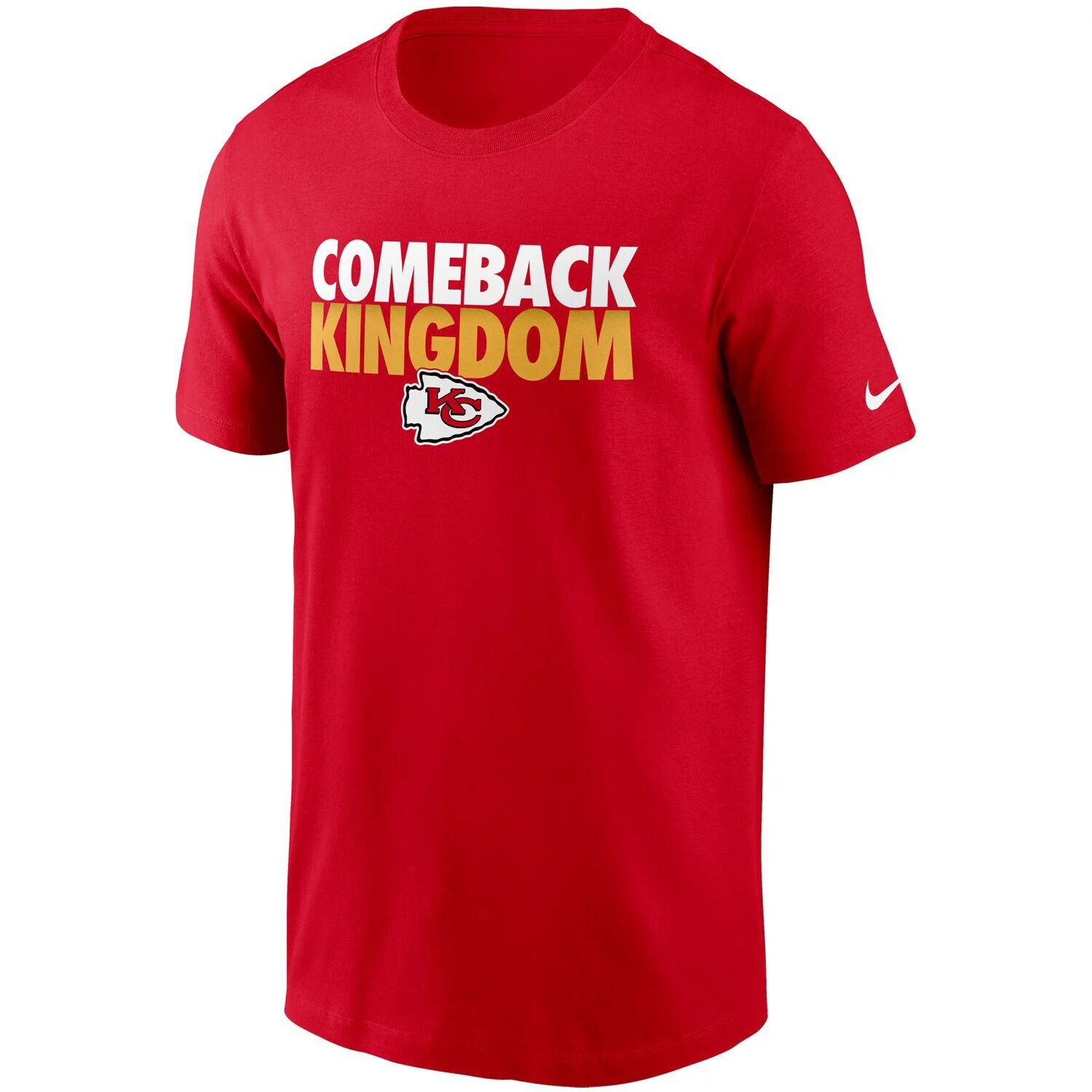 Мужская красная футболка Nike Kansas City Chiefs Hometown Collection Comeback — фото 2