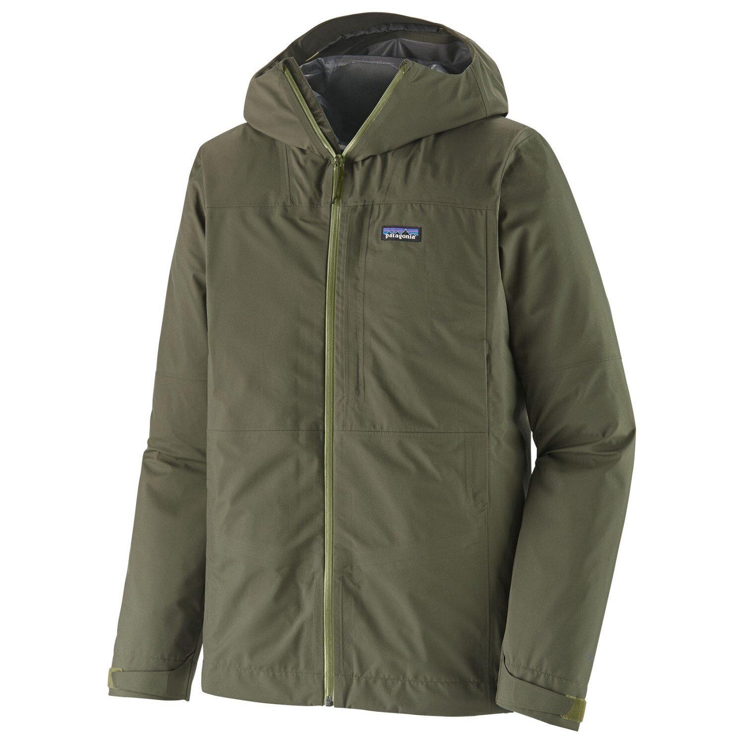 

Дождевик Patagonia Boulder Fork Rain, цвет Basin Green