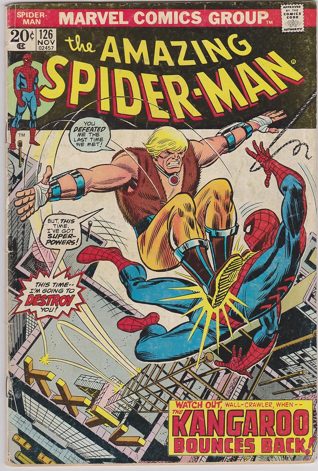 

Amazing Spider-Man #126 (Vol. 1) (Marvel)