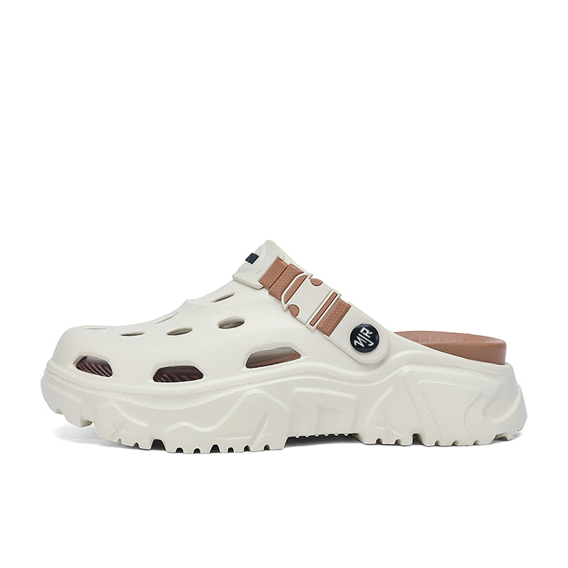 

NANJIREN Клоги мужские бежево-коричневые, цвет Beige Brown
