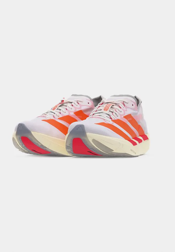 Кроссовки для бега по шоссе adizero takumi sen 11 Adidas Performance, Footwear White/Lucid Orange/Lucid Red — фото 3