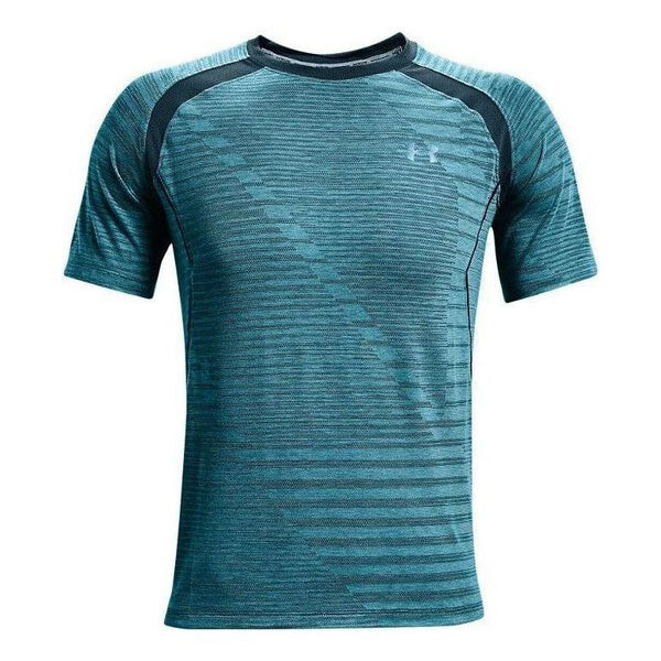 

Футболка phantom run t-shirt 'blue' Under Armour, синий
