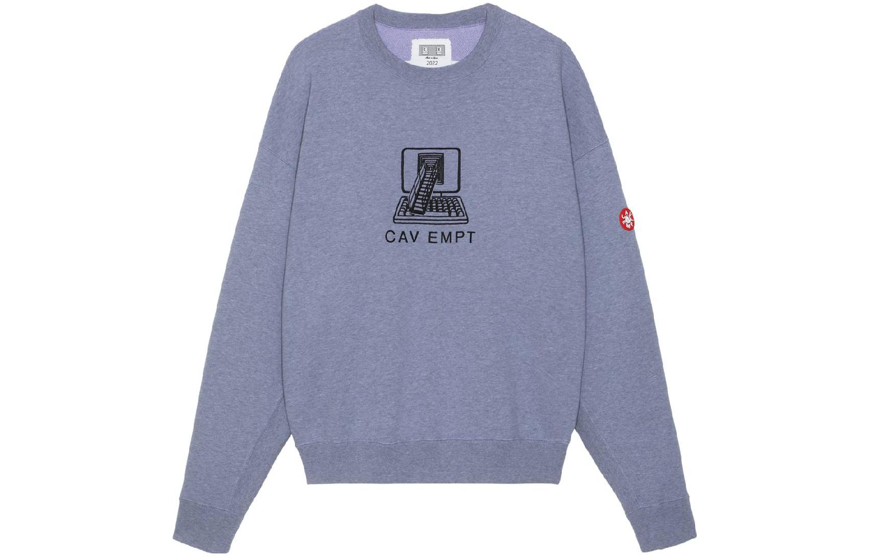 

Толстовка мужская серые Cav Empt, серый