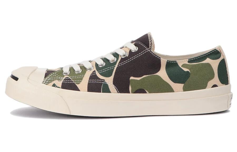 

Туфли Jack Purcell Canvas унисекс с низким верхом бежевые/зеленые Converse