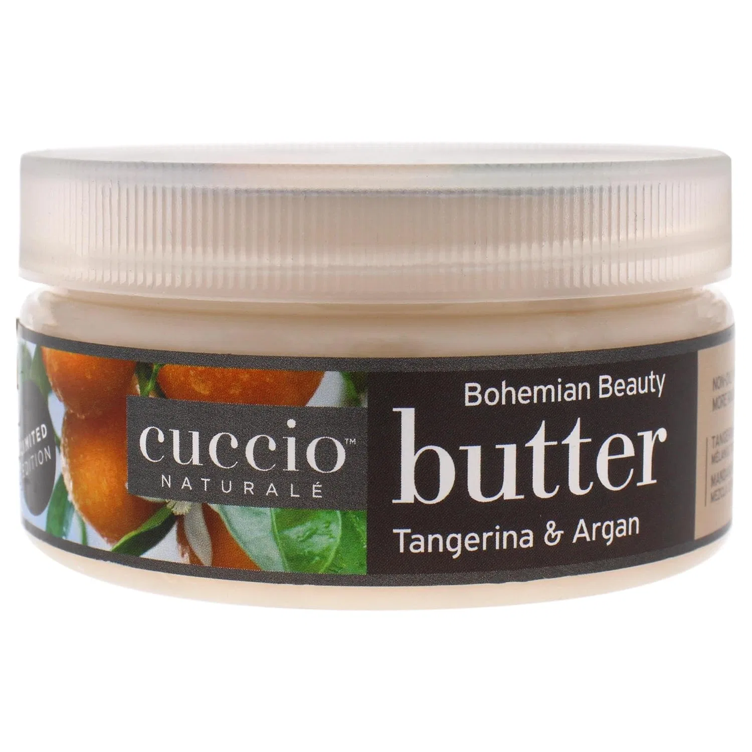 Ультраувлажняющий крем для тела Naturale Tangerina & Argan Butter Cuccio