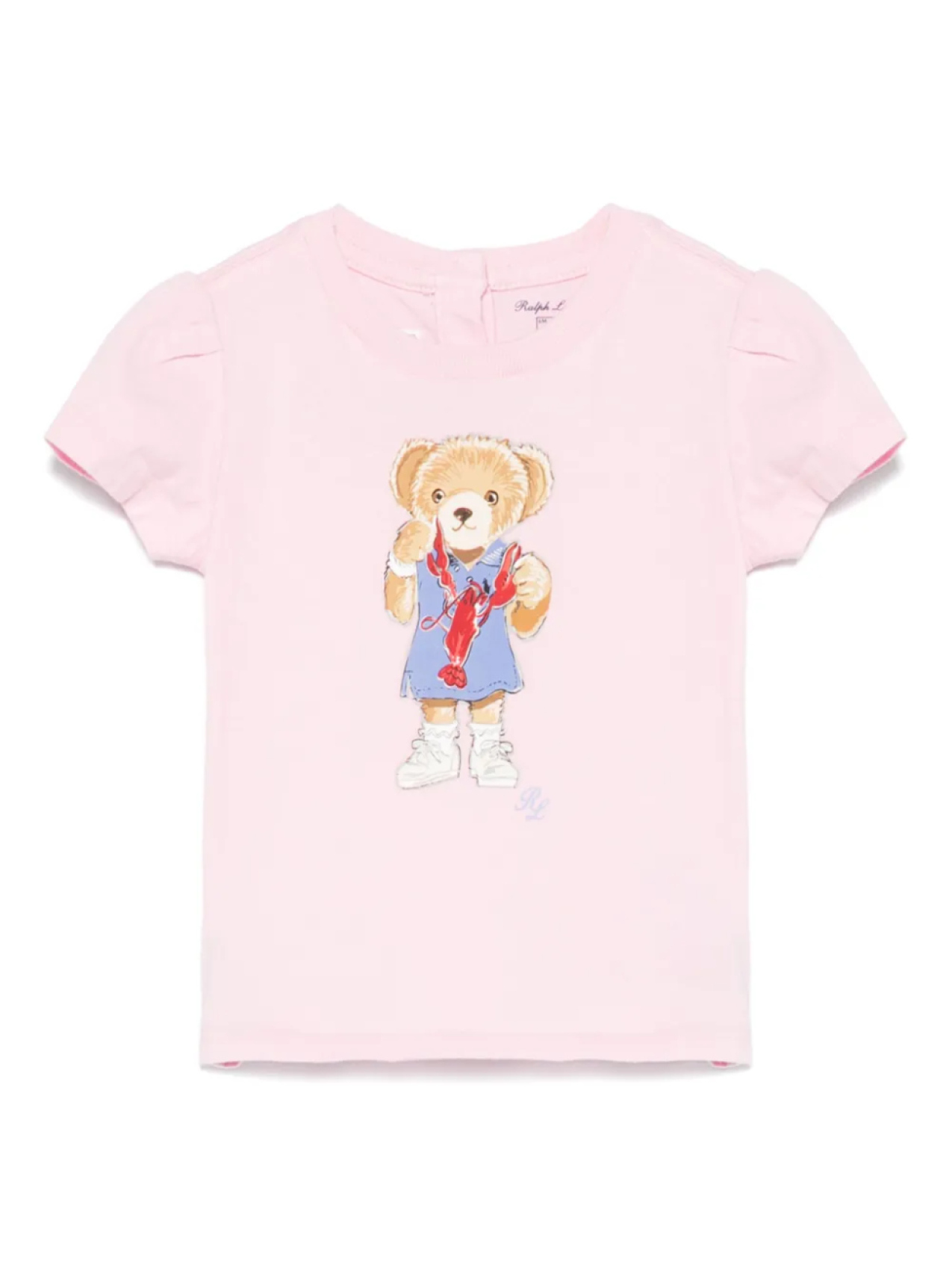 

Футболка Polo Bear POLO RALPH LAUREN KIDS, розовый