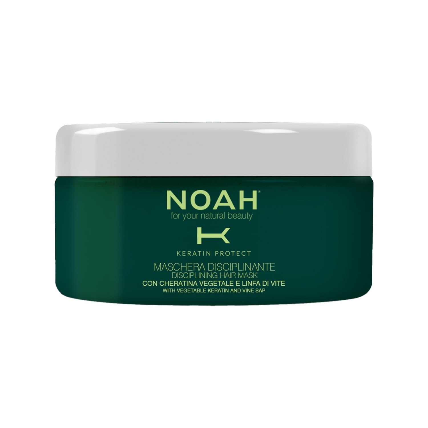 

Маска для волос keratin protect disciplining hair mask Noah, объем 200 мл.