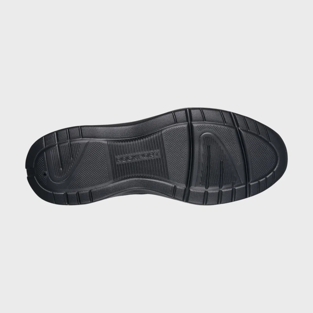 Мужские чёрные туфли со шнуровкой Colden Laceup от Rockport — фото 4