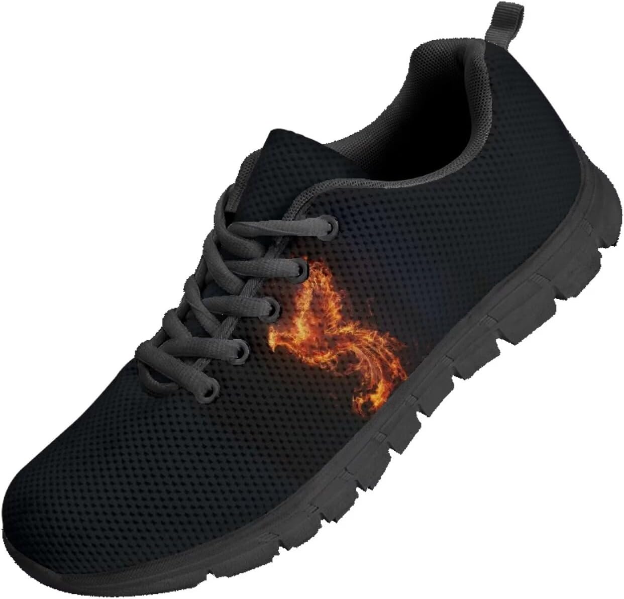 

Мужские кроссовки Funnydude Funny Graphi для бега и походов, комфортные шнурованные кеды, Phoenix