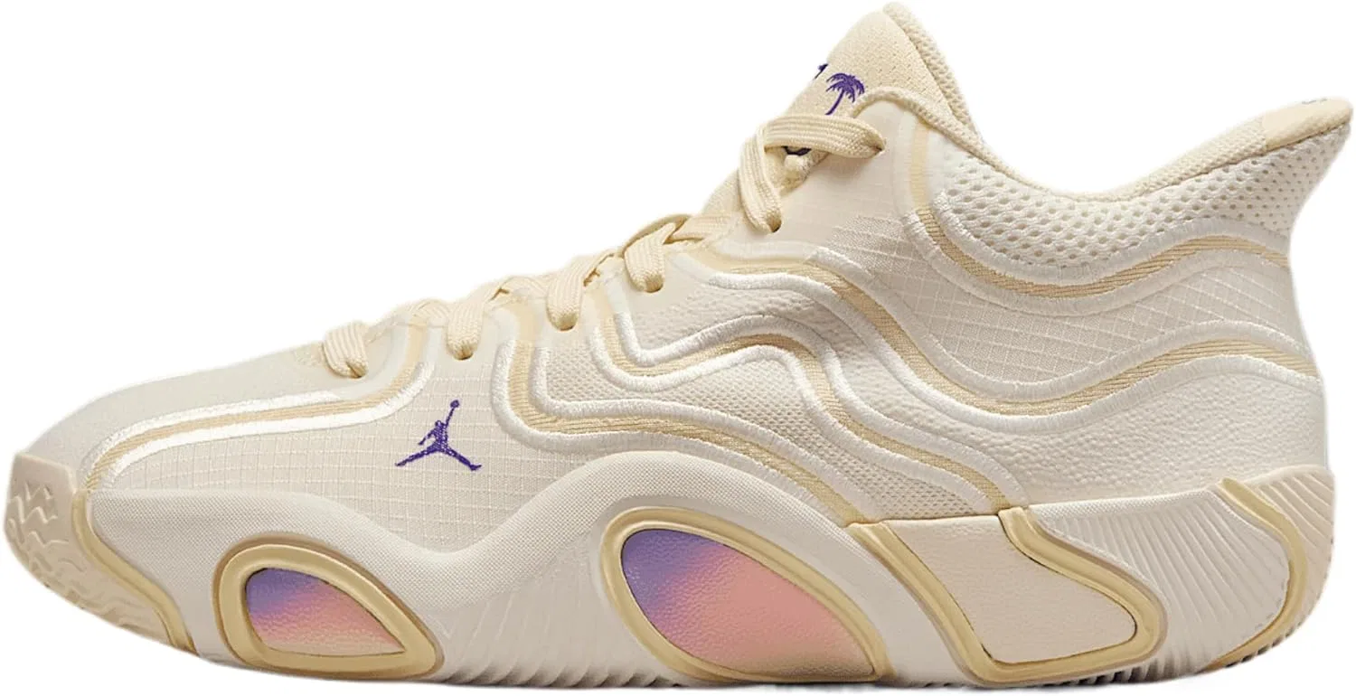Мужские кроссовки Nike Jordan Tatum 3 (Gs), Sail Dark Iris Muslin Pale Ivory