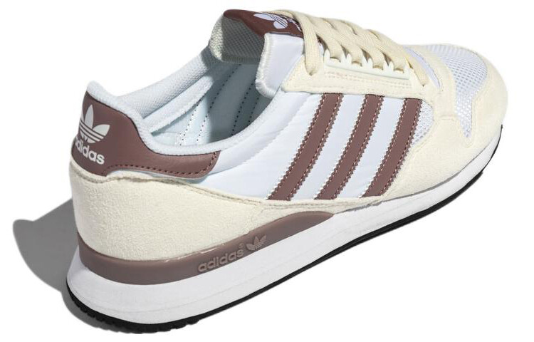 Кроссовки Adidas Originals ZX 500 Lifestyle Unisex, белый/коричневый — фото 3
