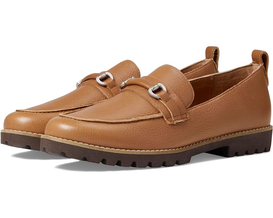 Лоферы Gentle Souls by Kenneth Cole Eugene Lug Bit, цвет Cognac 1