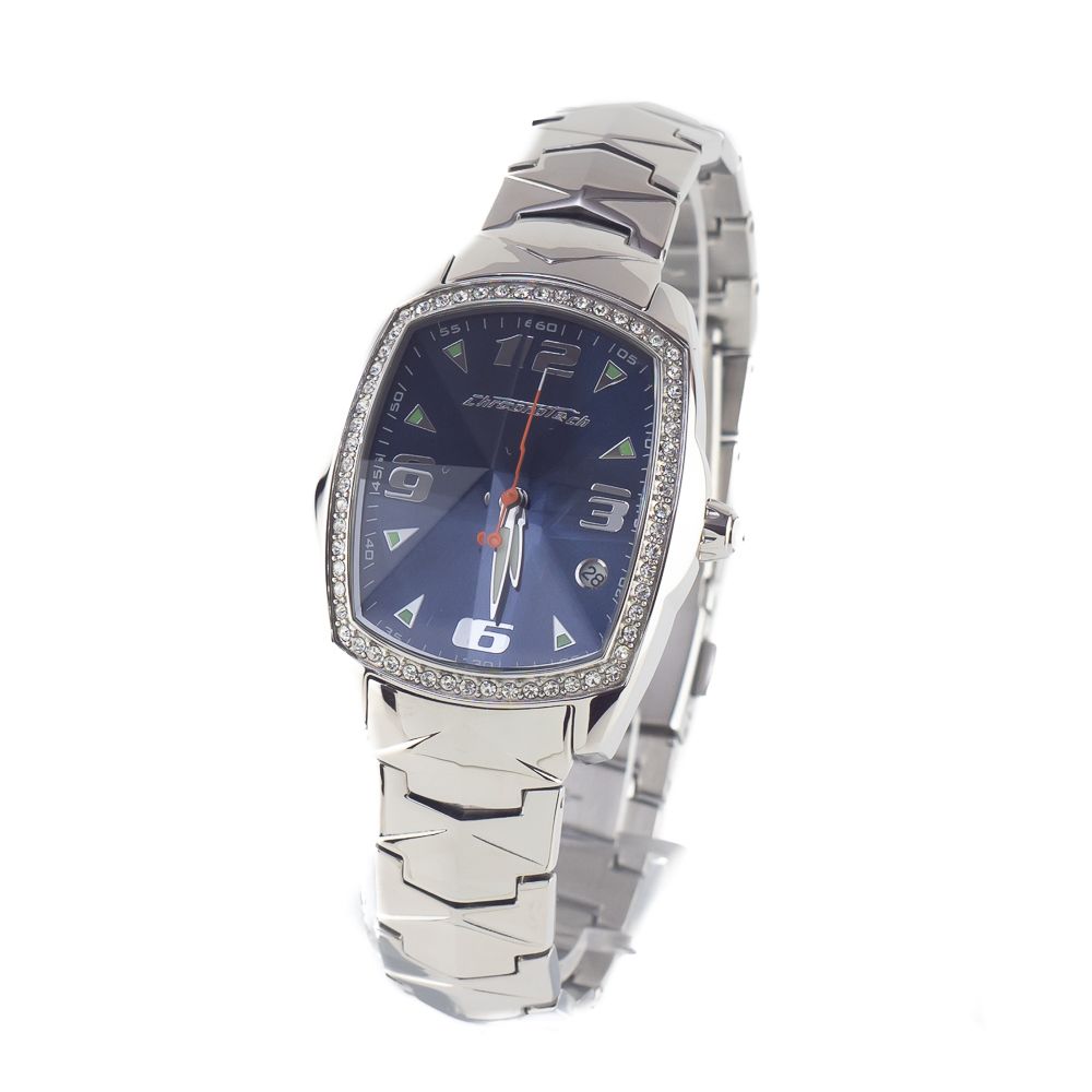 

Серебряные часы из нержавеющей стали Chronotech