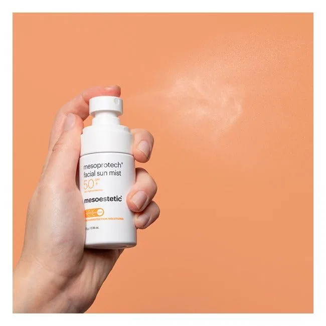 Солнцезащитный спрей для лица Mesoestetic Mesoprotech, SPF 50+ Mesoestetic — фото 3