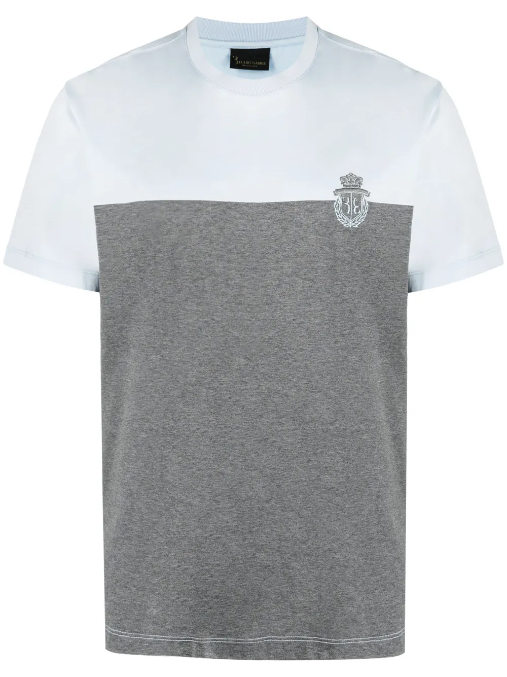 

Футболка с вышивкой Billionaire, синий