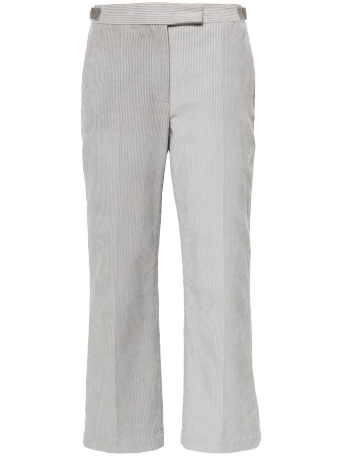 

Укороченные вельветовые брюки Thom Browne, серый