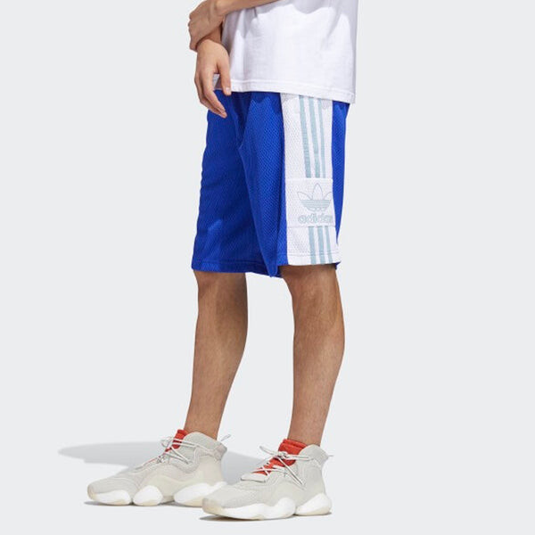 Шорты men's originals mesh retro sports blue shorts Adidas, синий — фото 4