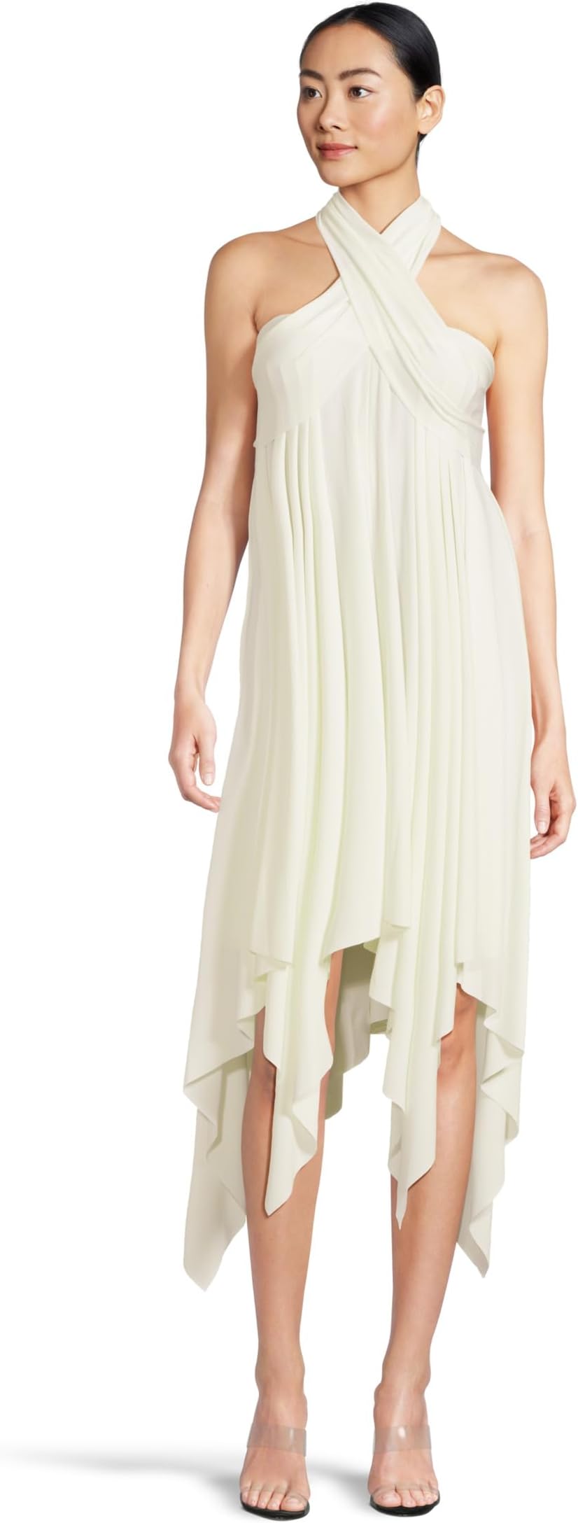 

Платье Norma Kamali Convertible Midcalf Dress, кремовый