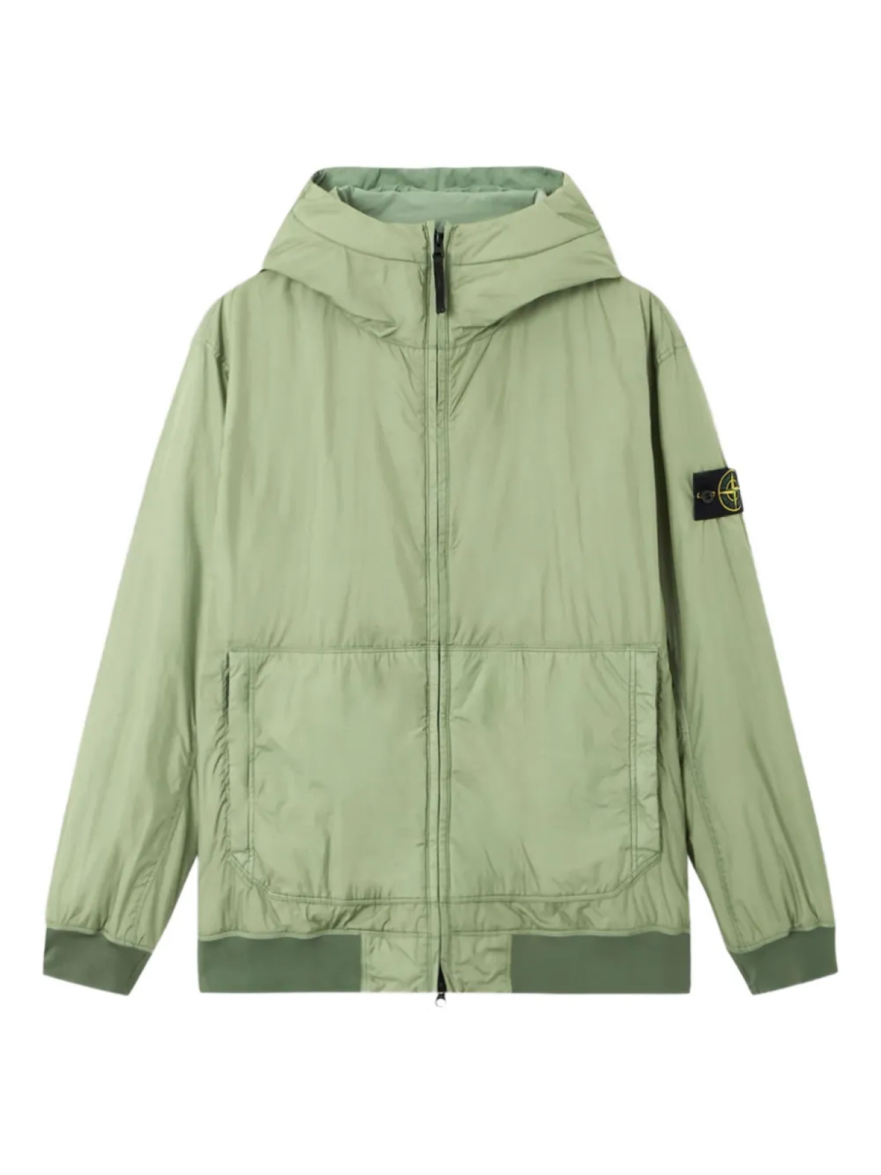 

Куртка с застежкой-молнией и логотипом Stone Island, зеленый