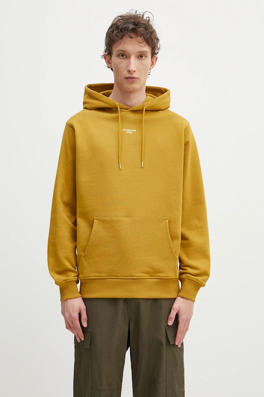 

Хлопковая толстовка Le Hoodie Slogan Classique Drôle De Monsieur, зеленый