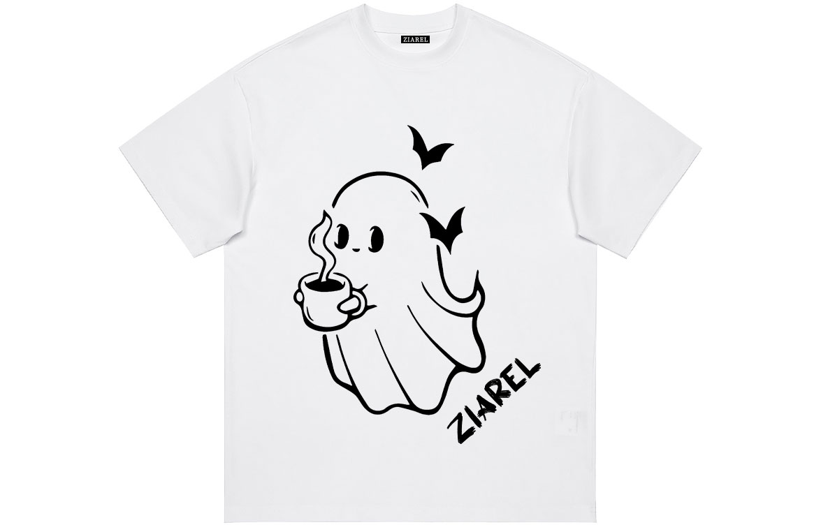 

Футболка Unisex Crew Neck Moderate Heavyweight ZIAREL, белый[right]