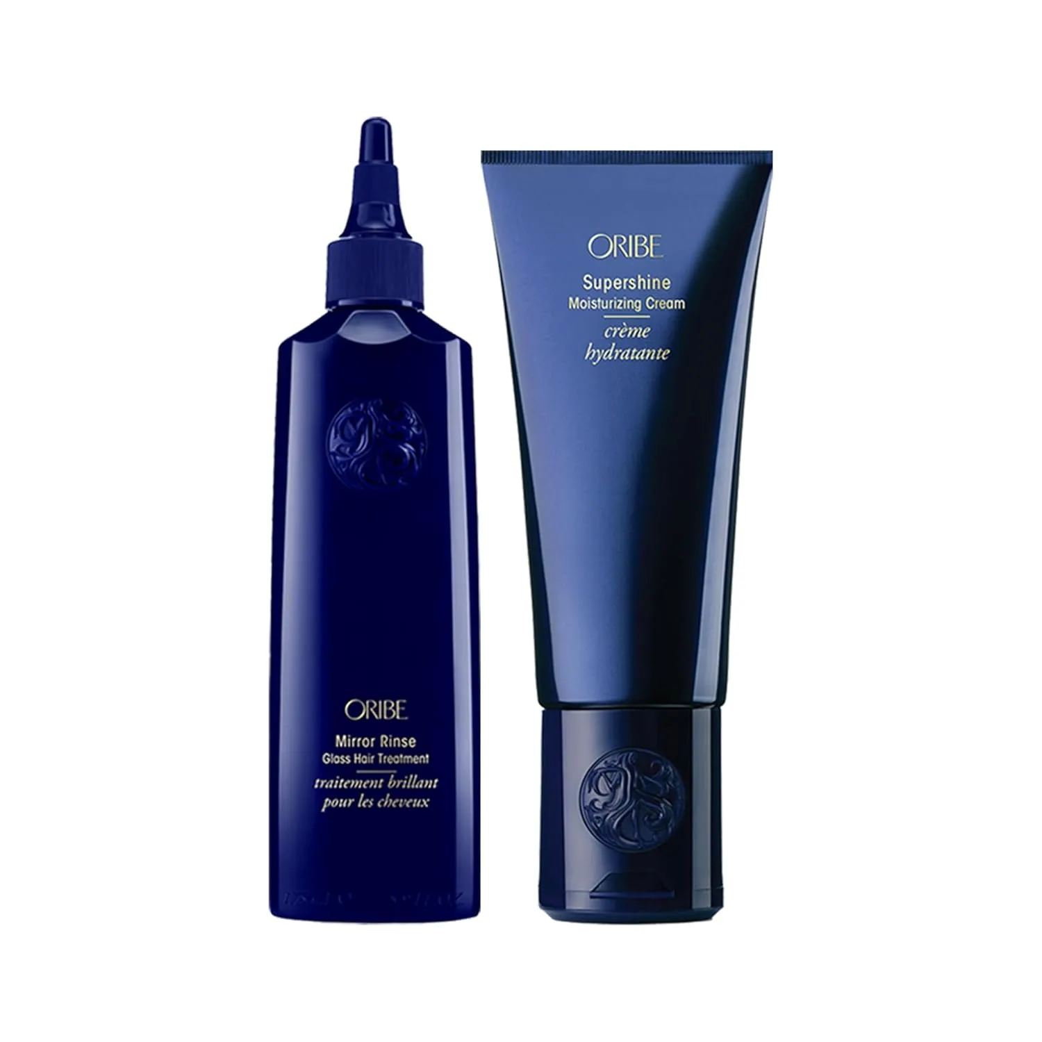 Набор ORIBE Mirror Rinse Glass Hair Treatment и Supershine Moisturizing Cream