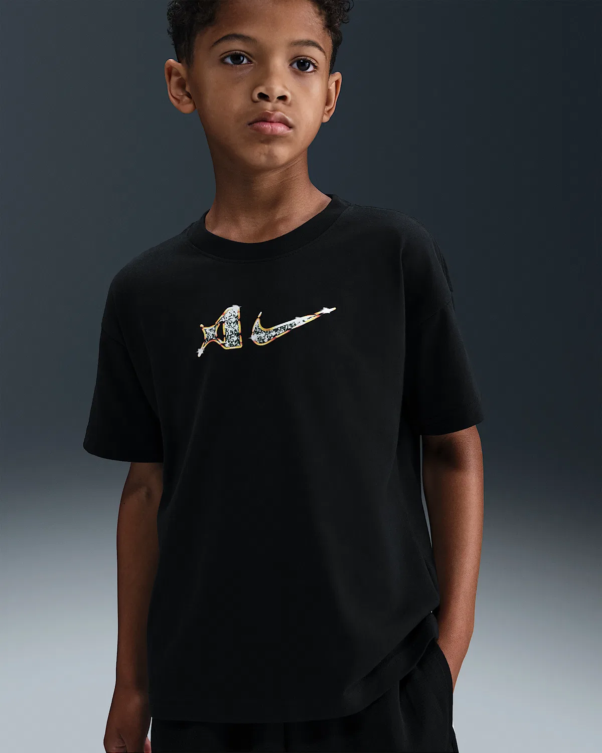 Детская футболка Dri-FIT A' One, Black