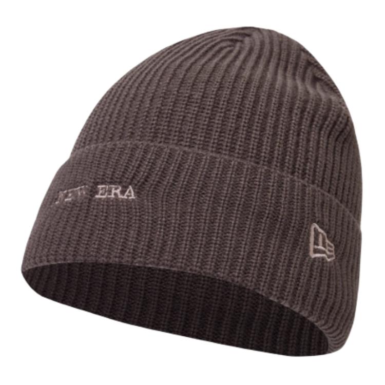 

New Era Акриловая шапка-бини, унисекс, коричневый