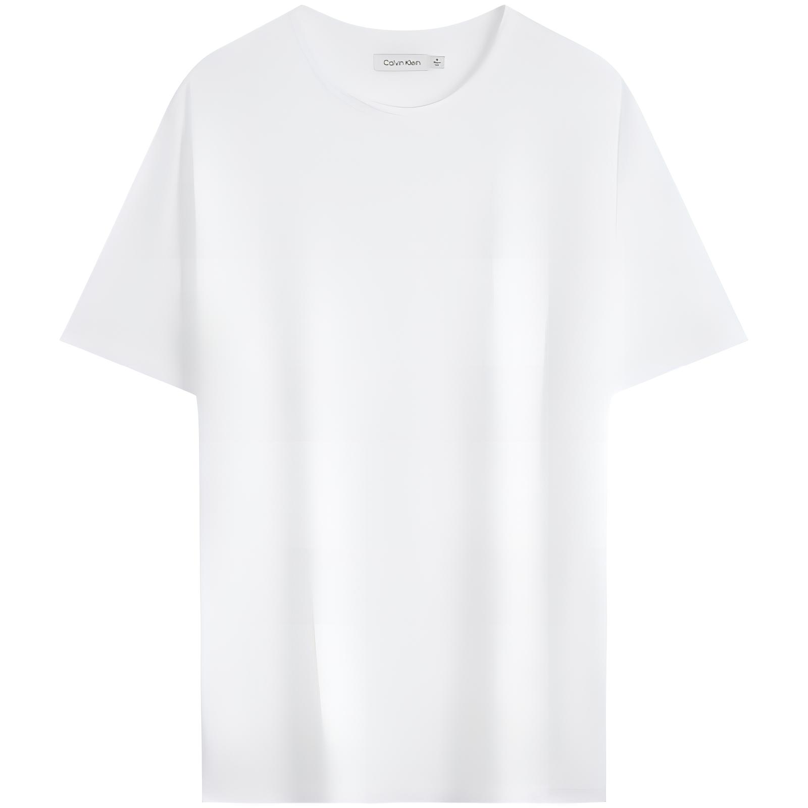 

Футболка CALVIN KLEIN мужская лунный белый, YAF-Moon White