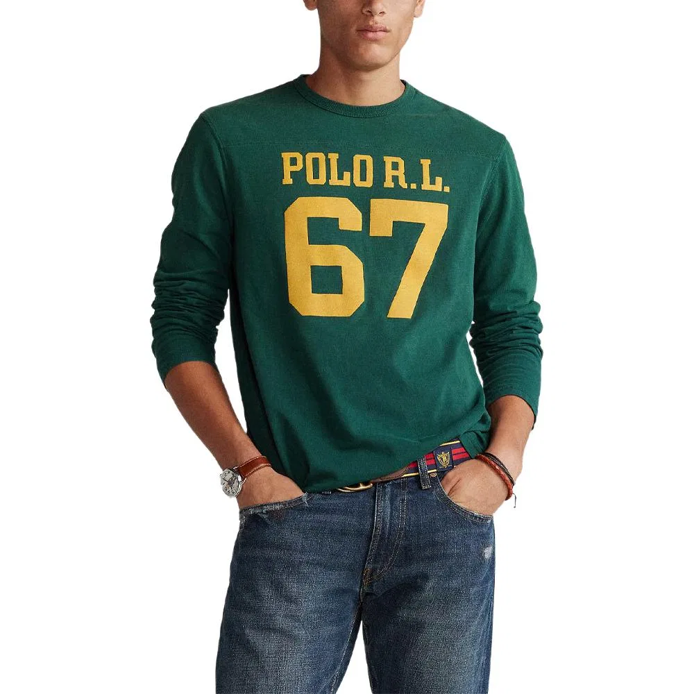 Свитшот мужской Green Polo Ralph Lauren — фото 3
