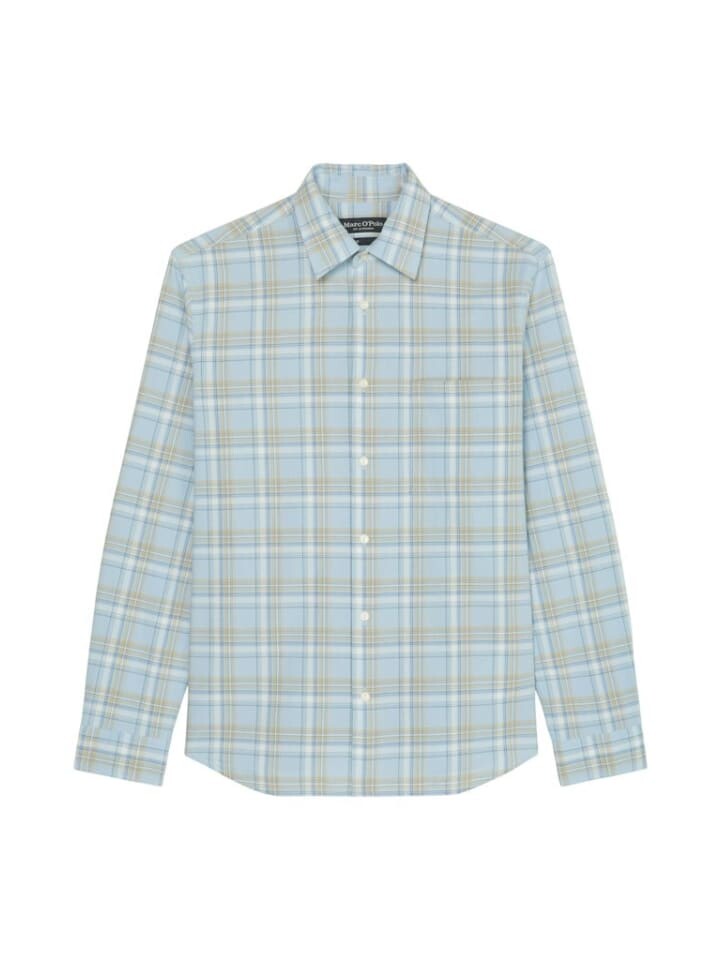 

Рубашка Marc O'Polo Langarmhemd, цвет multi- homestead blue