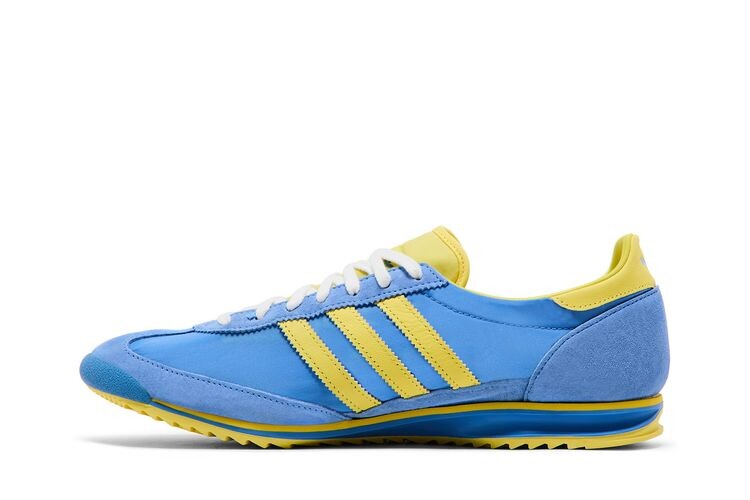 Кроссовки adidas Sporty & Rich x Wmns SL72 OG Real Blue, синий — фото 3