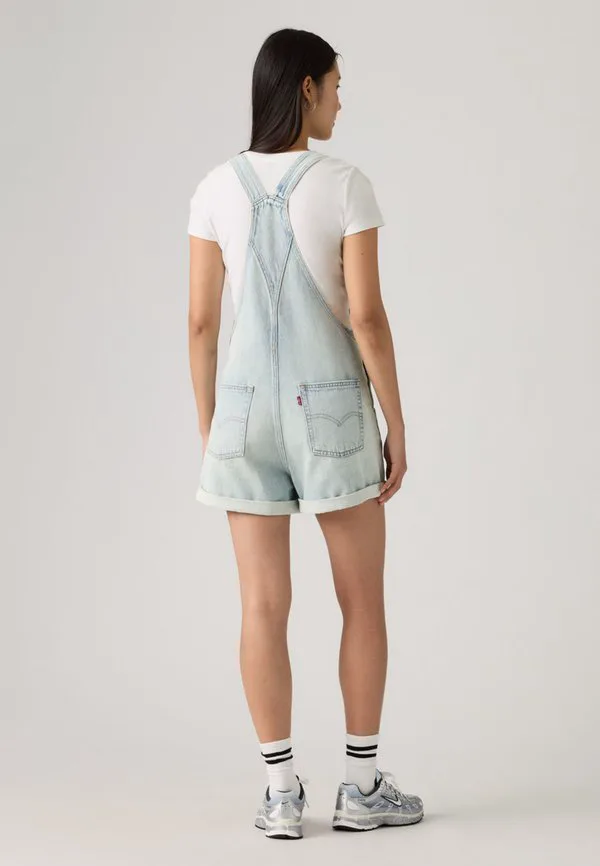 Винтажные легкие комбинезоны-шорты Levi'S, Abraded Art Shortall — фото 3