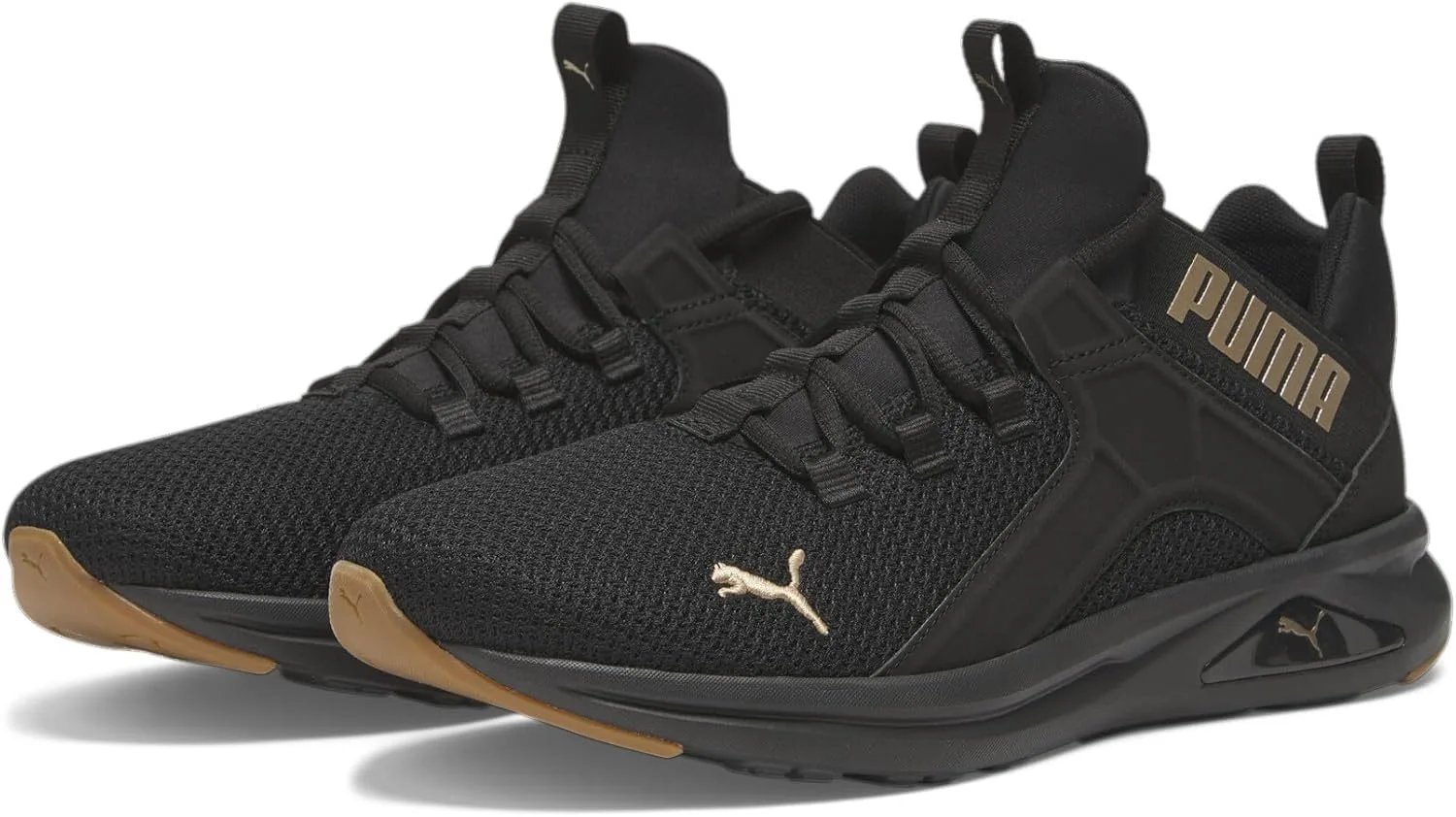 Мужские беговые кроссовки PUMA Enzo 2 Uncaged, черный — фото 2
