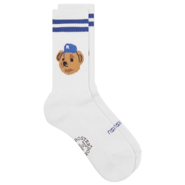 

Носки с медвежьей командой Rostersox, белый