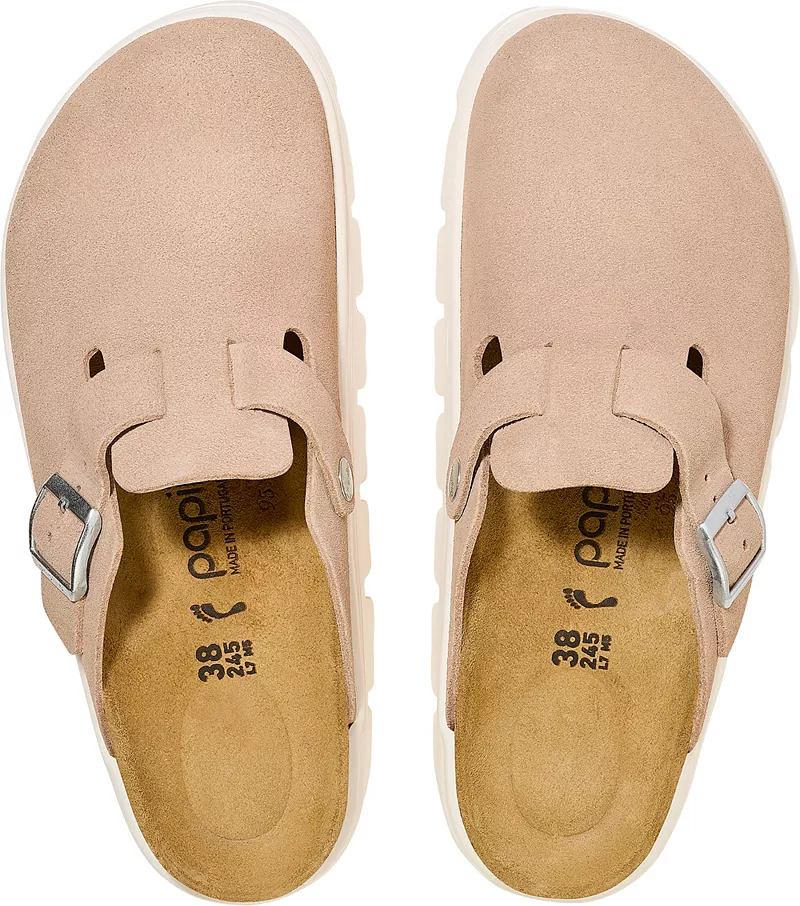 Женские массивные бостонские сабо Papillio от Birkenstock, цвет Sand — фото 3